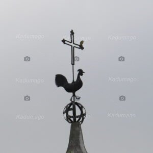 Bem-te-vi na Cruz do Galo de Barcelos